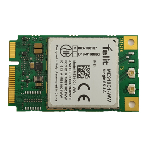Telit Wireless Solutions ME910C1-WW User manual