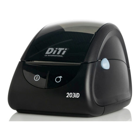 GA DiTi 203iD User manual