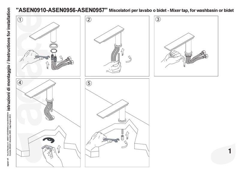 agape ASEN0910 Instructions for installation