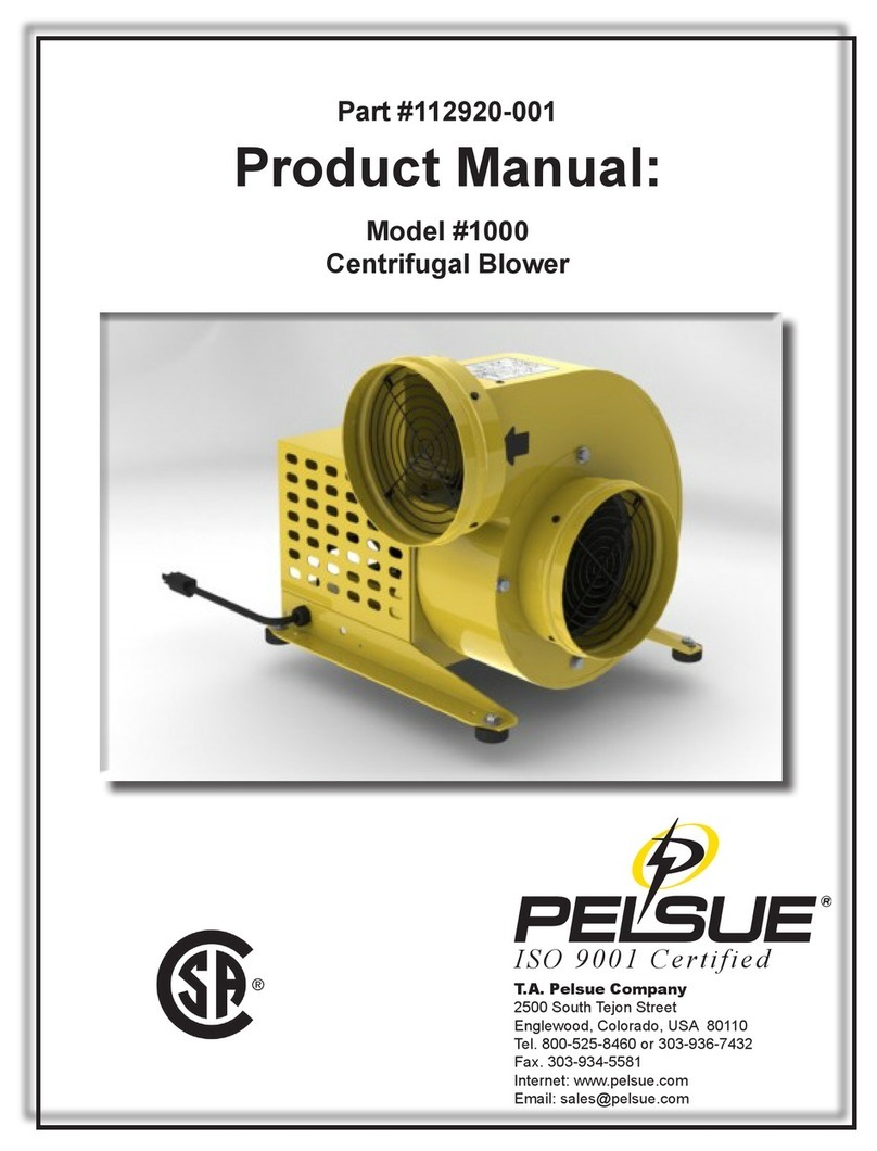 Pelsue 1000 product manual