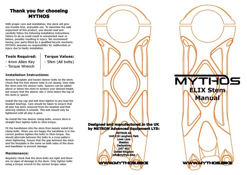 Mythos ELIX manual