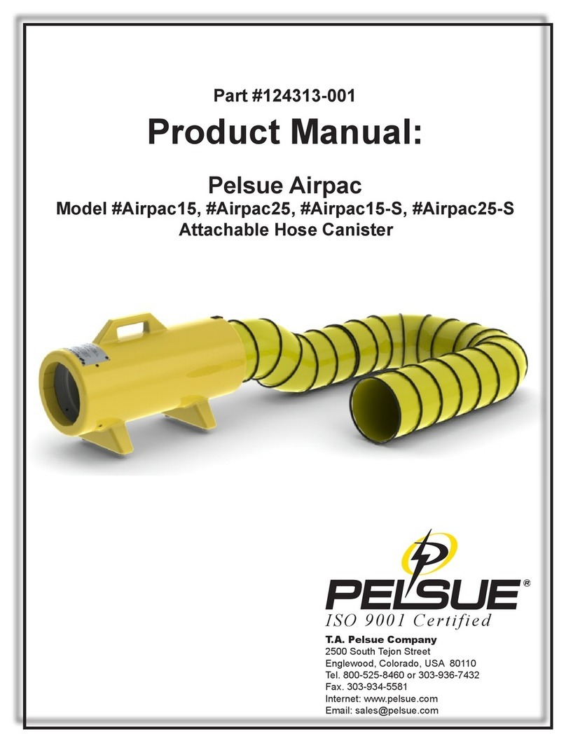 Pelsue Airpac15 User manual