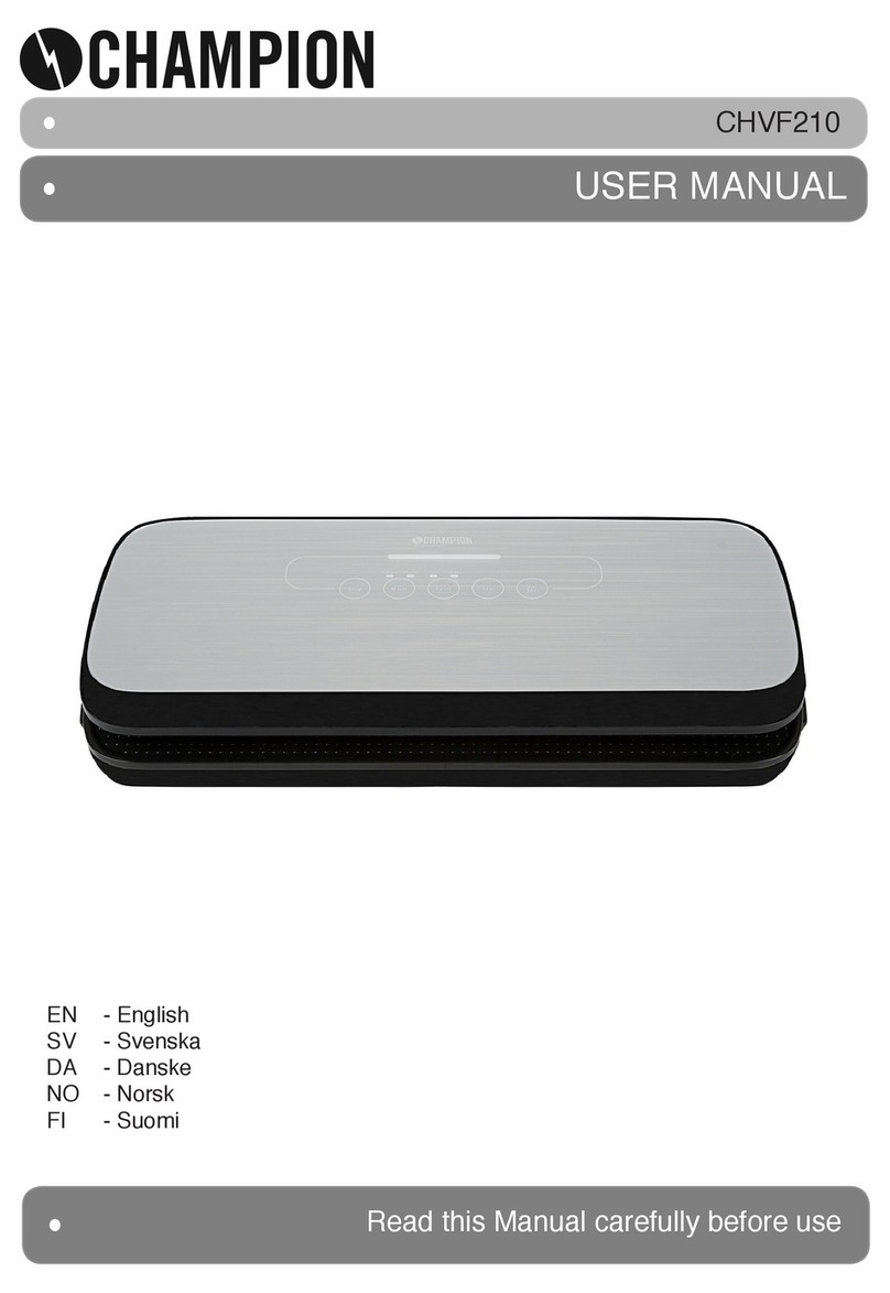Champion CHVF210 user manual
