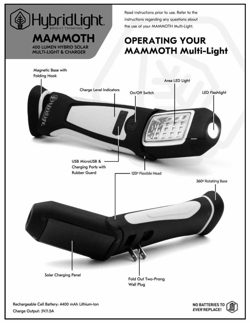 HybridLight MAMMOTH Operator's manual
