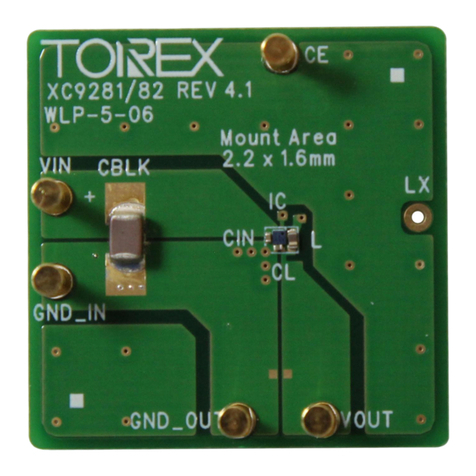 Torex XC9281B33E0R-G user manual