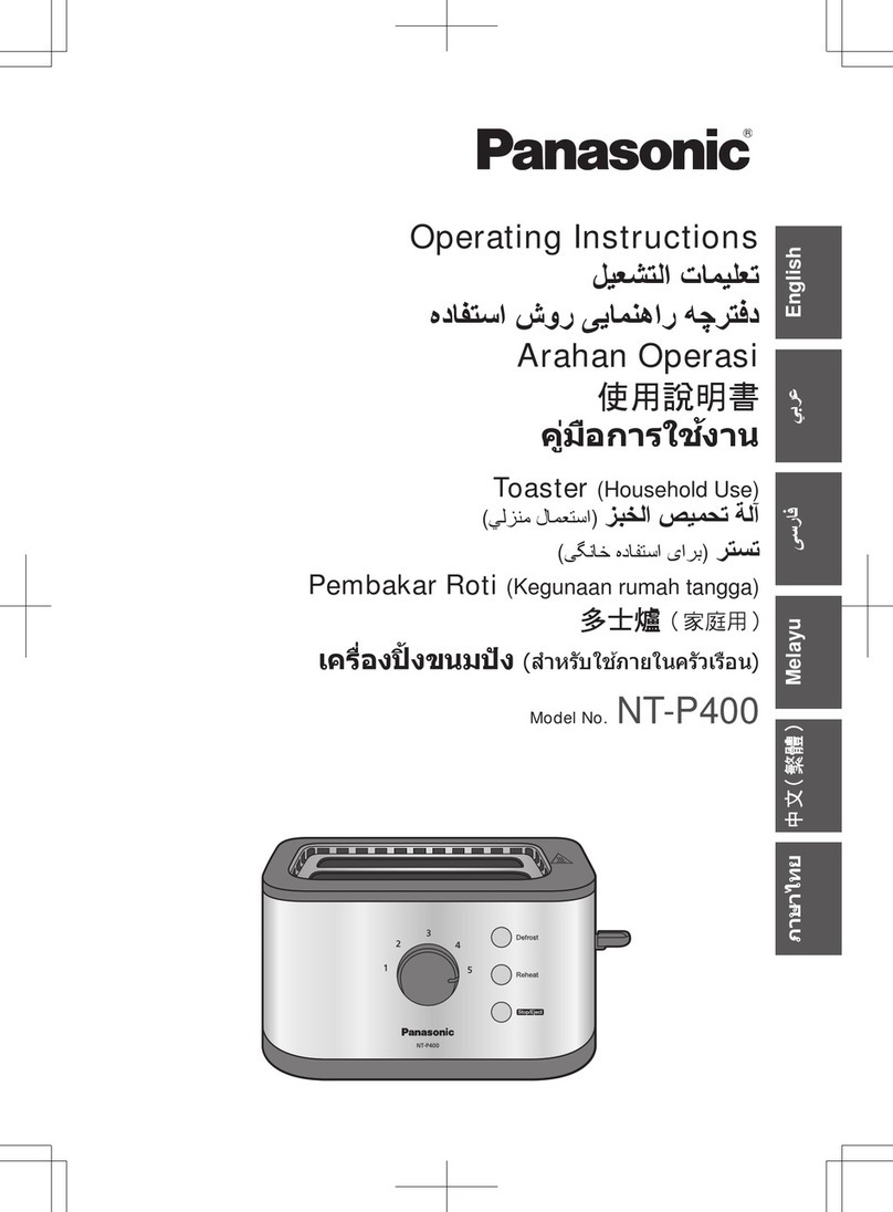 Panasonic NT-P400 User manual