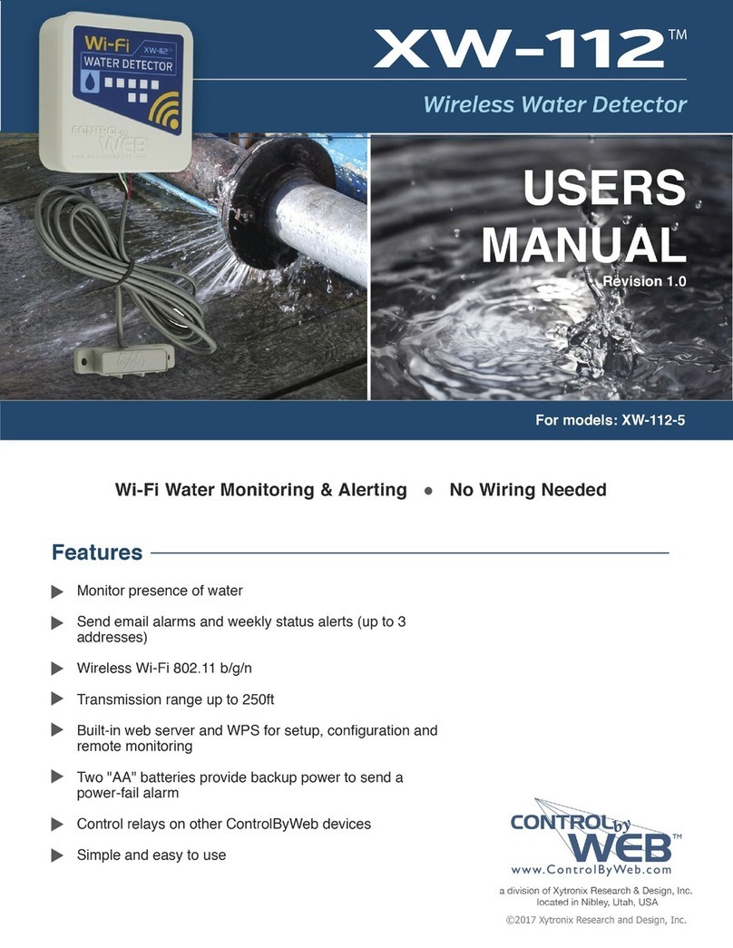 ControlByWeb XW-112 user manual
