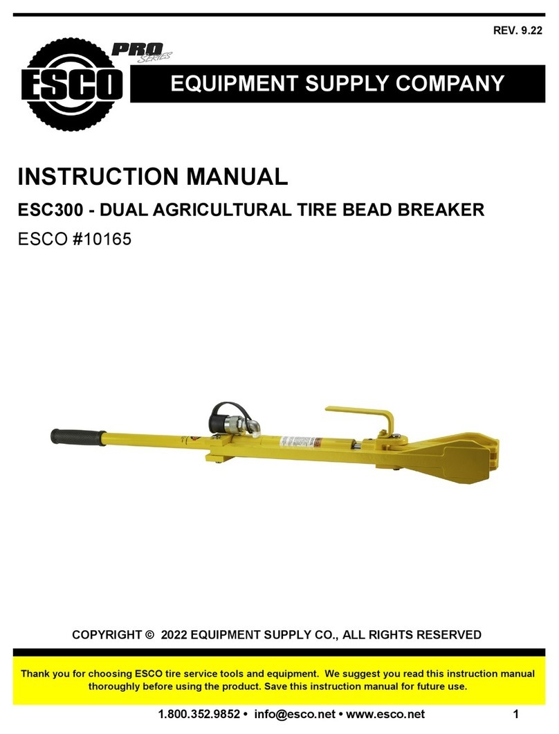 Esco Pro Series instruction manual