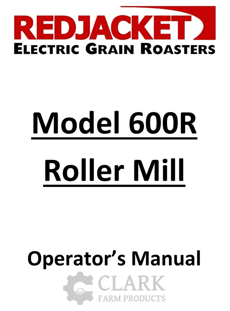 Clark REDJACKET 600R Operator's manual