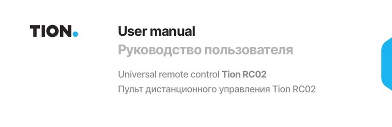 Tion RC02 user manual