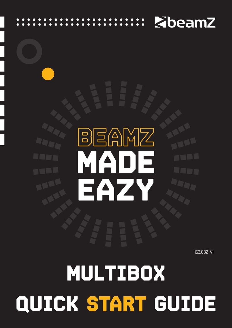 Beamz MULTIBOX quick start guide