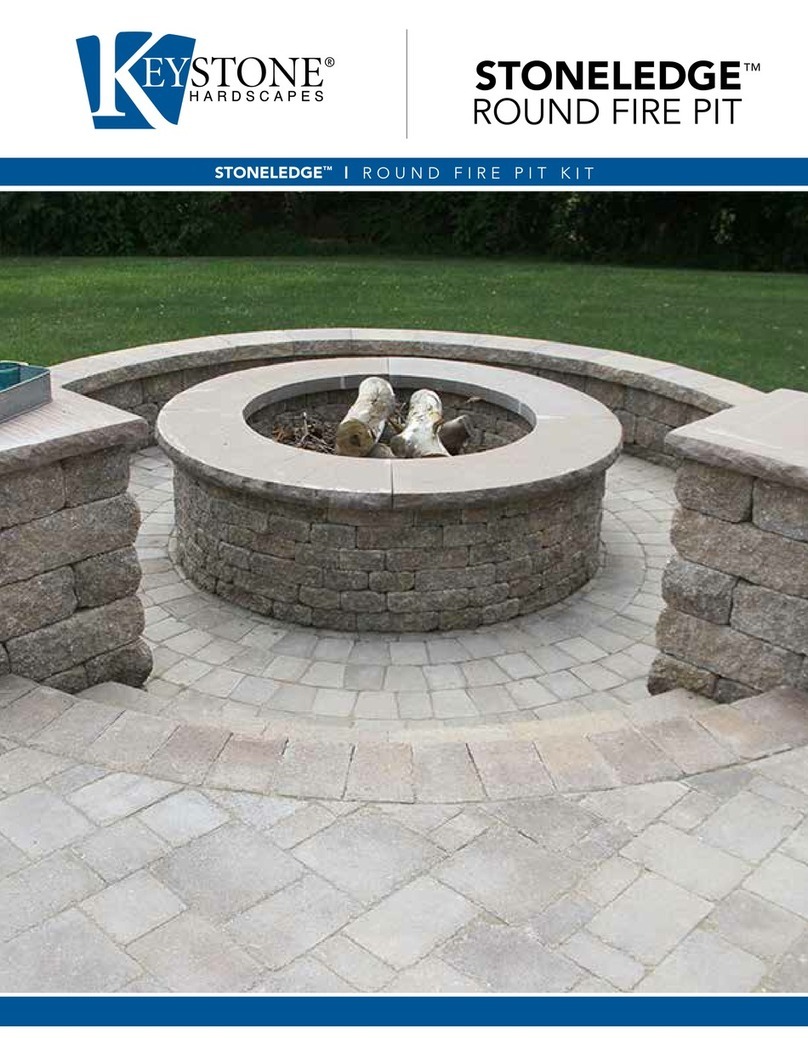 Keystone Hardscapes StoneLedge STOFP User manual Keystone Hardscapes StoneLedge STOFP User manual