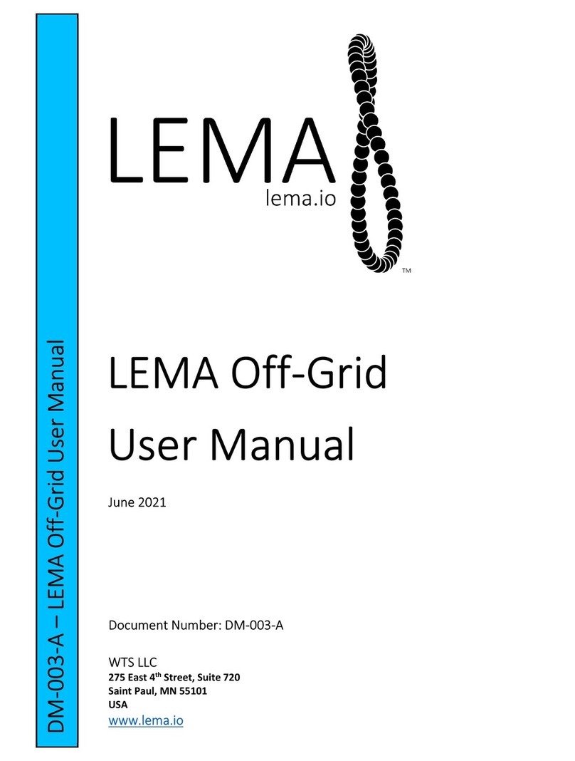 LEMA LOG-0001-A User manual