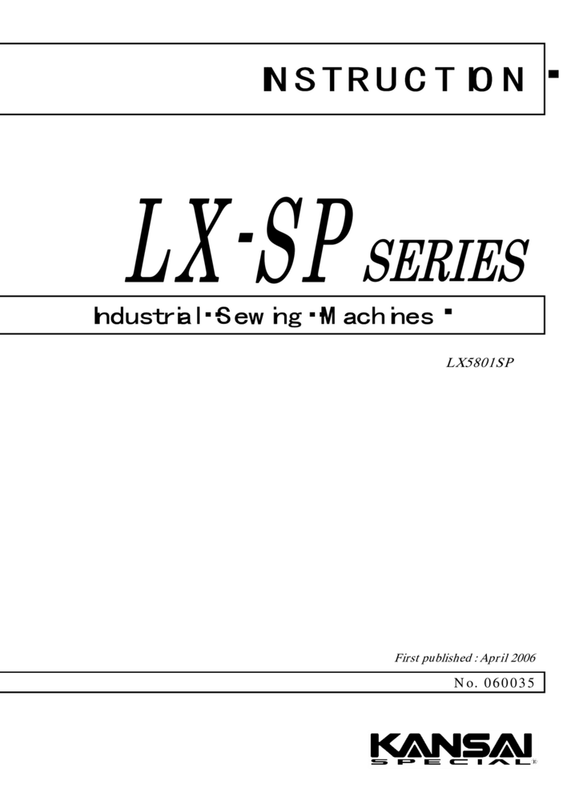 KANSAI SPECIAL LX-SP Series User manual