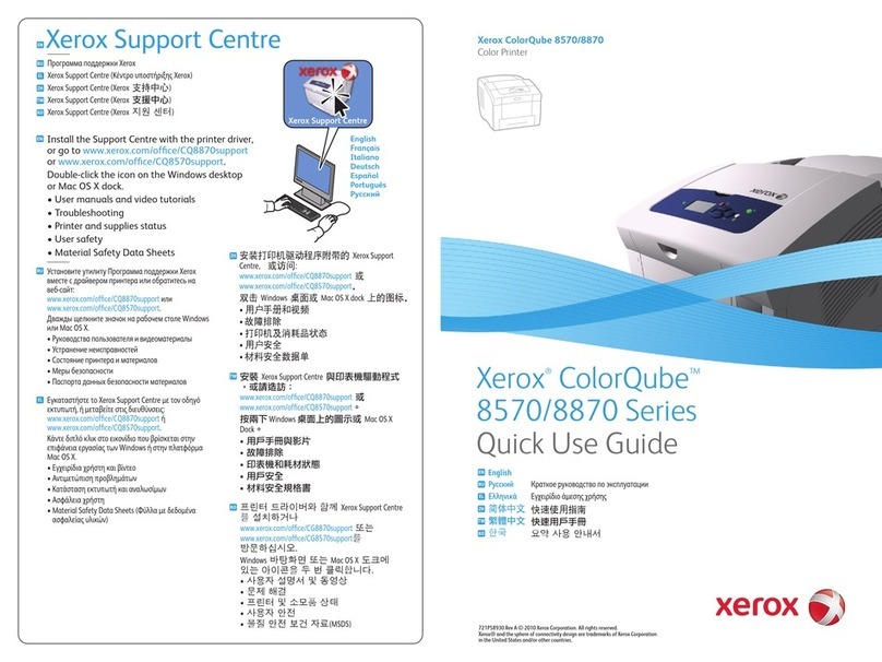 Xerox ColorQube 8570 Series Operating manual