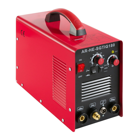 AREBOS AR-HE-SGTIG180 user manual