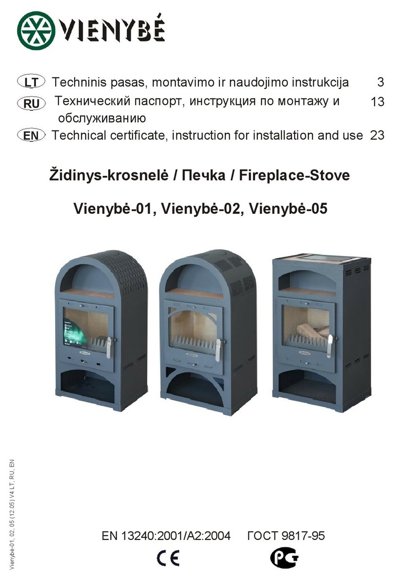 vienybe Vienybe-01 Instructions for installation and use