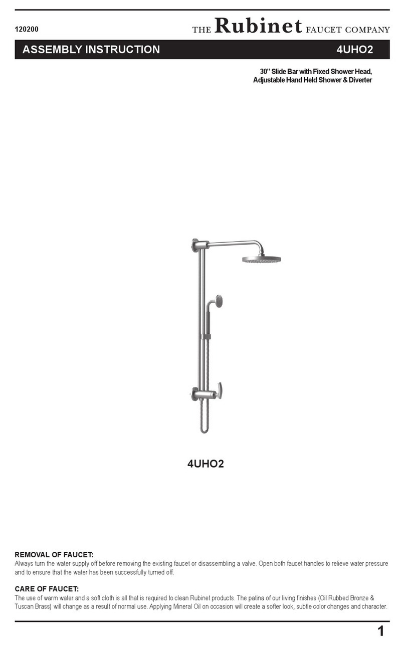 Rubinet 4UHO2 Assembly instruction