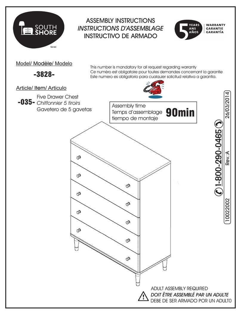 SouthShore 3828 User manual