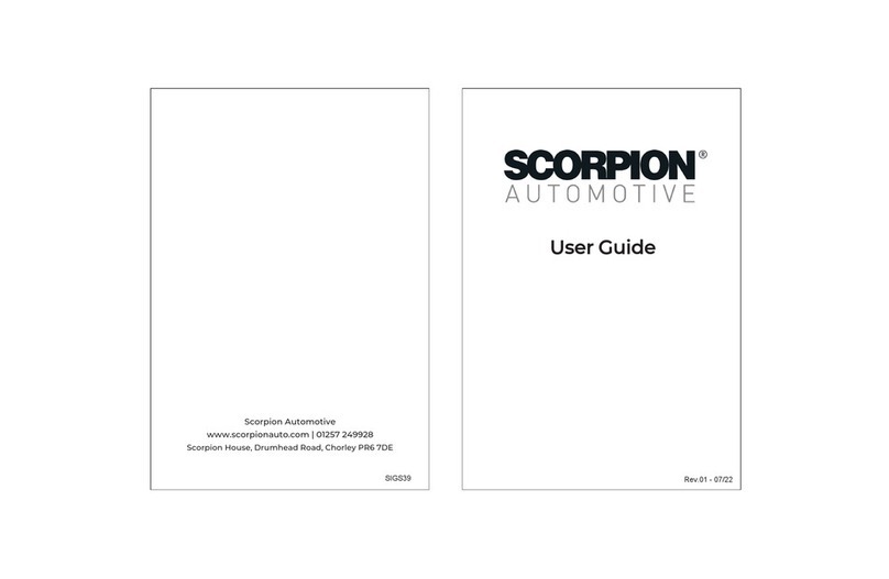 SCORPION SIGS39 User manual