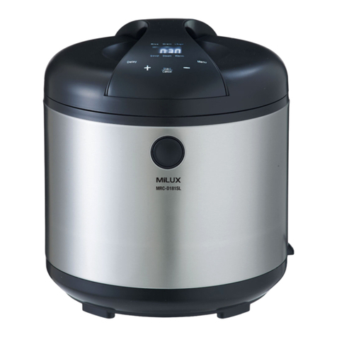 MILUX MRC-D181SL User manual