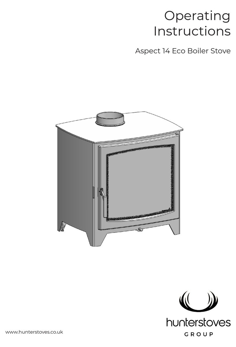 Hunterstoves Group Aspect 14 Eco Boiler operating instructions