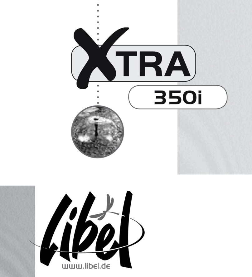 Libel XTRA 350i operating instructions