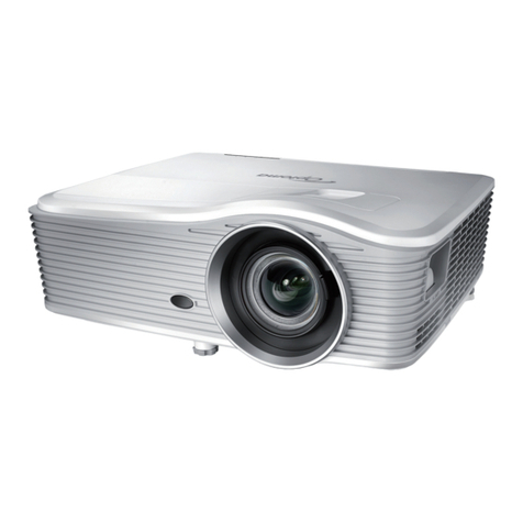 Optoma X515ST User manual