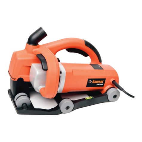 RAMSET RW150ES User manual