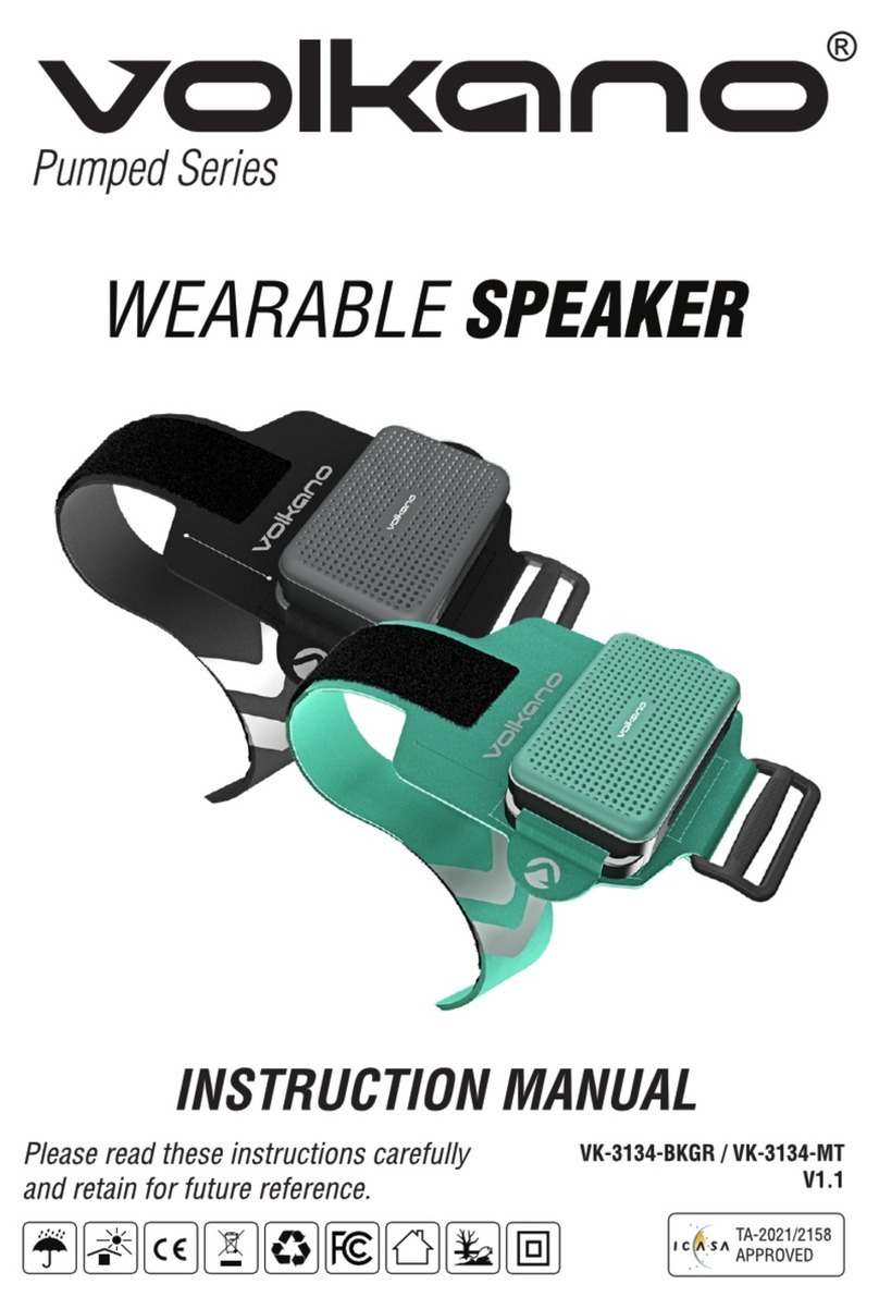 volkano Pumped Series User manual