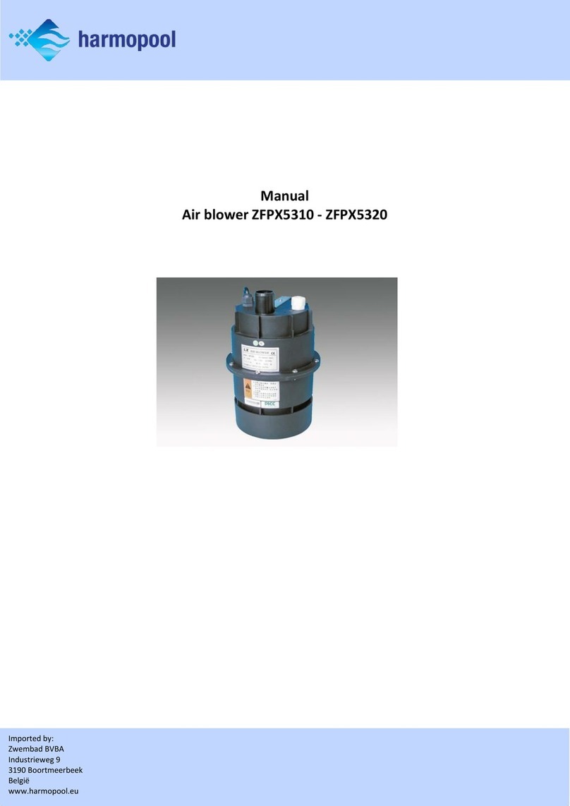 Harmopool ZFPX5310 manual