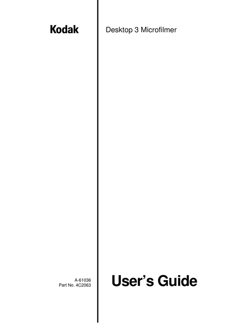 Kodak Desktop 3 Microfilmer user guide