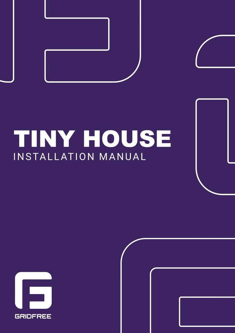 GRIDFREE TINY HOUSE installation manual GRIDFREE TINY HOUSE installation manual