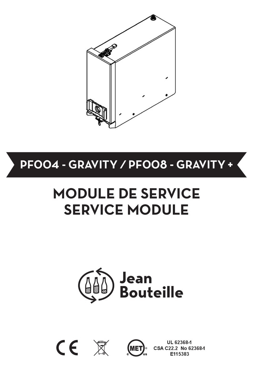 Jean Bouteille GRAVITY manual