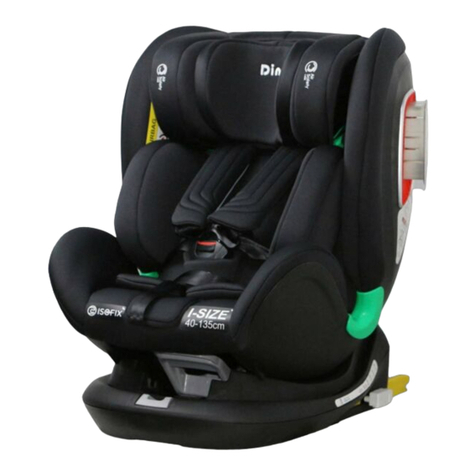Ding baby Universal ECRS isofix manual