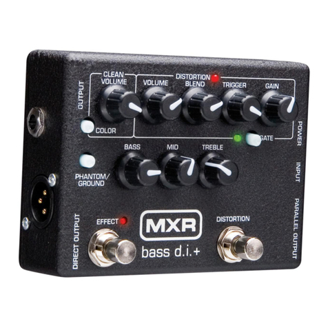 mxr M80 BASS d.i.+ manual