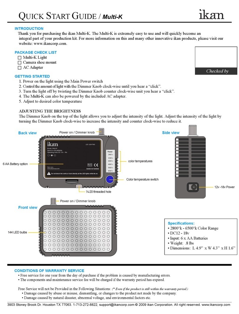 Ikan Multi-K quick start guide