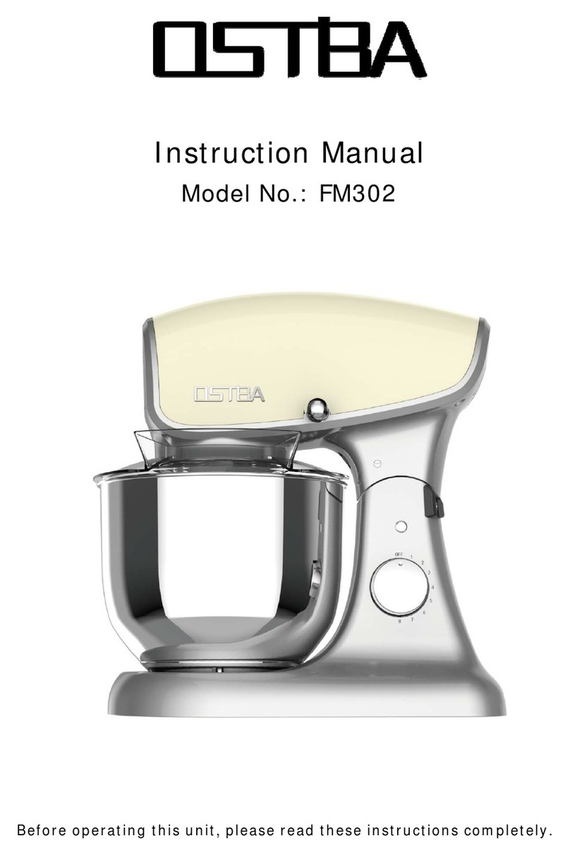 OSTBA FM302 instruction manual