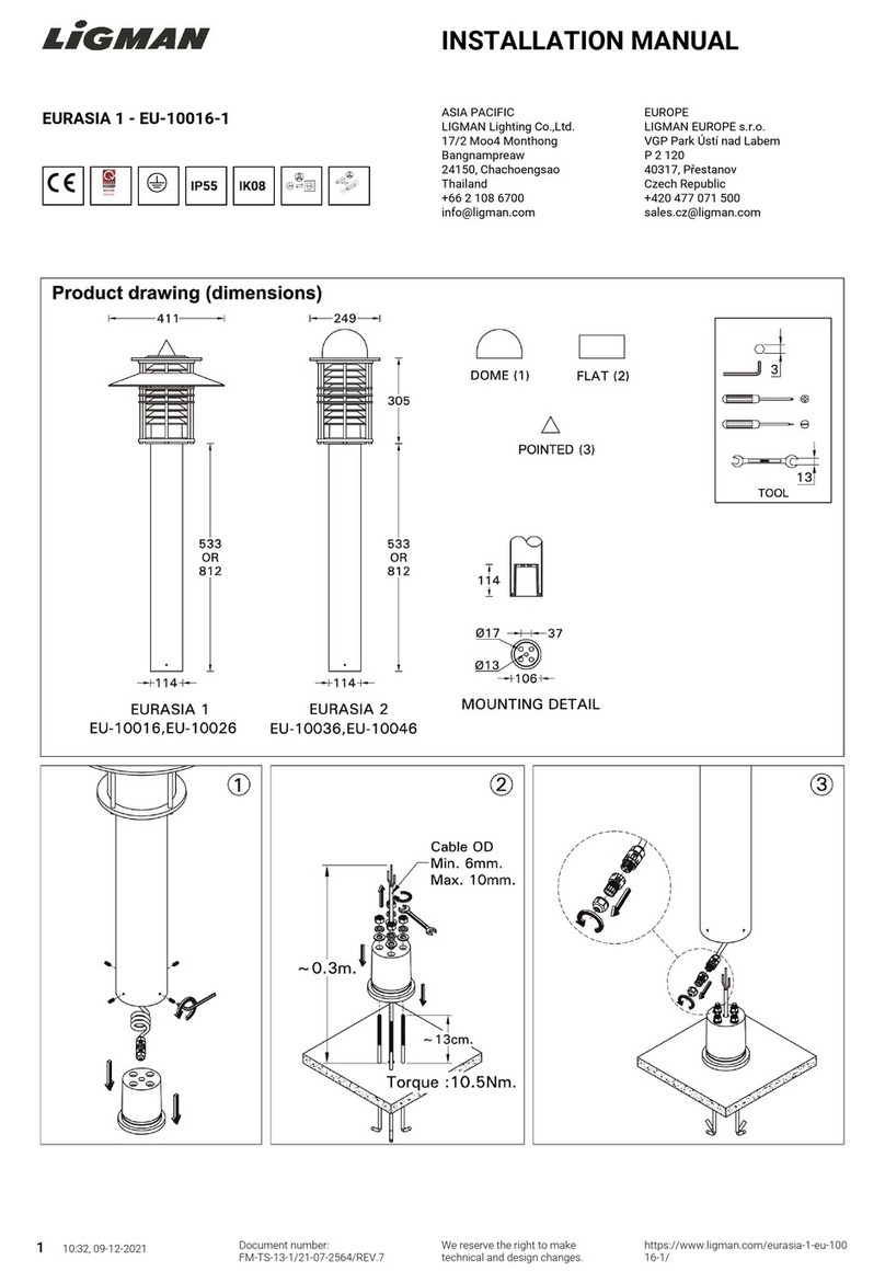 LIGMAN EURASIA 1 User manual