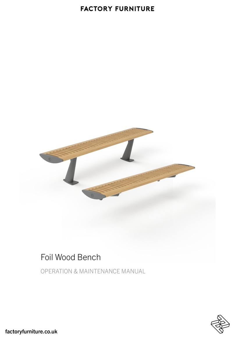 Factoryfurniture Foil Wood Bench Manual