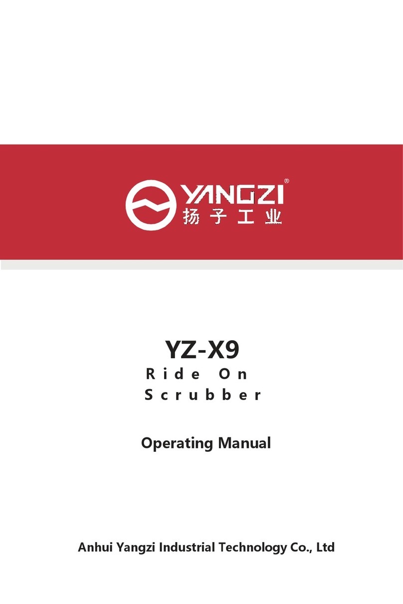 YANGZI YZ-X9 operating manual