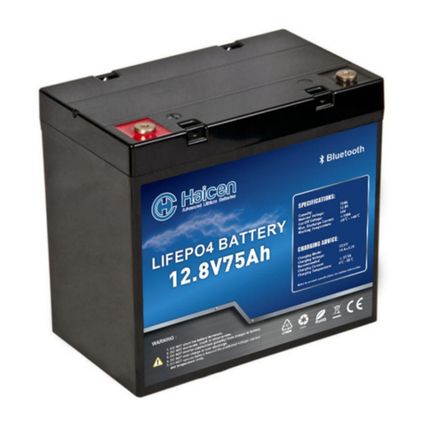 Haicen 4S13P-26650-3.2V-4000mAh product manual