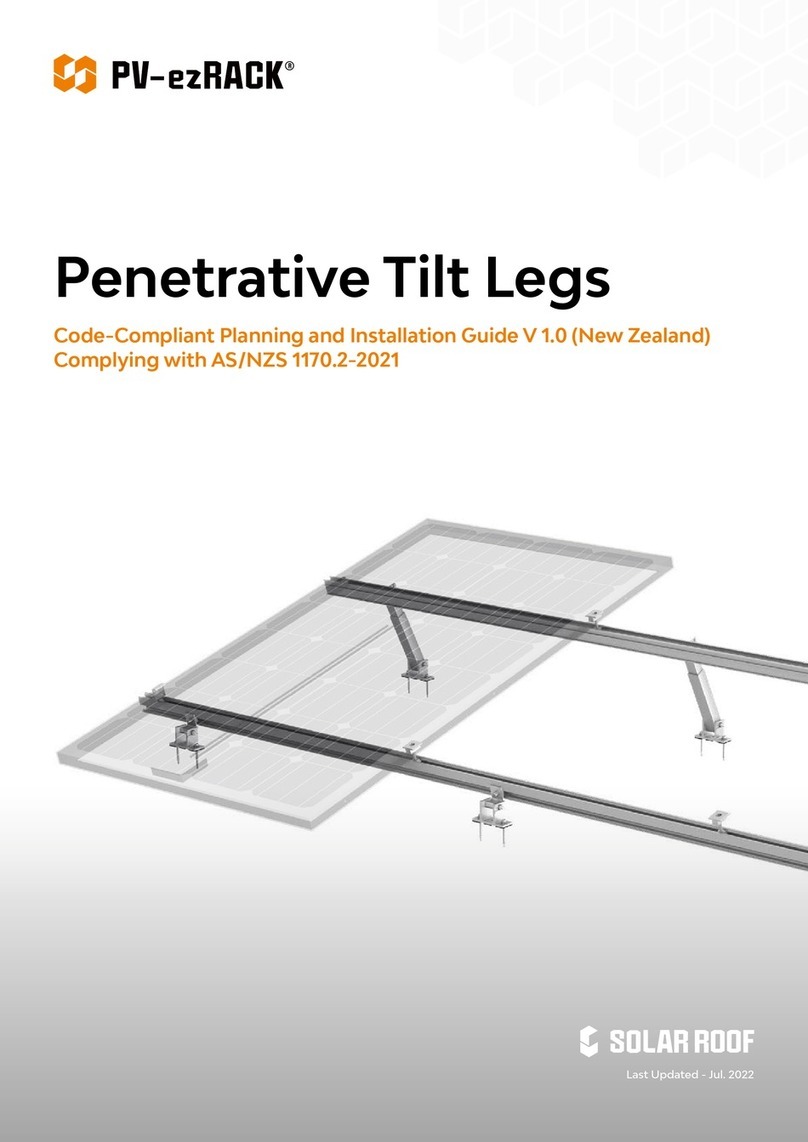 Clenergy PV-ezRack SolarRoof Planning and installation guide
