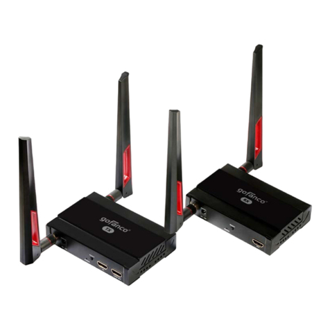gofanco HDwireless1x4 user guide