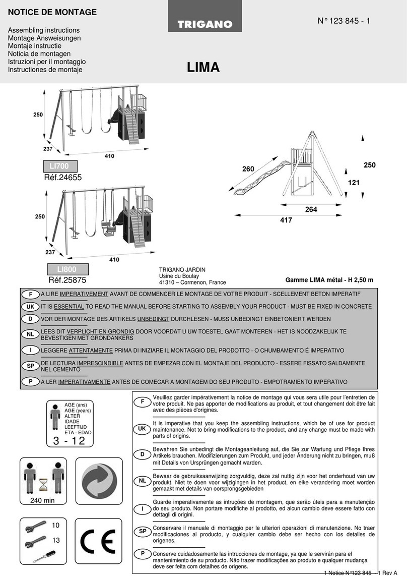 Trigano LIMA LI700 Assembling instructions