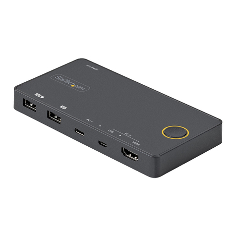 StarTech.com SV221HUC4K User manual StarTech.com SV221HUC4K User manual