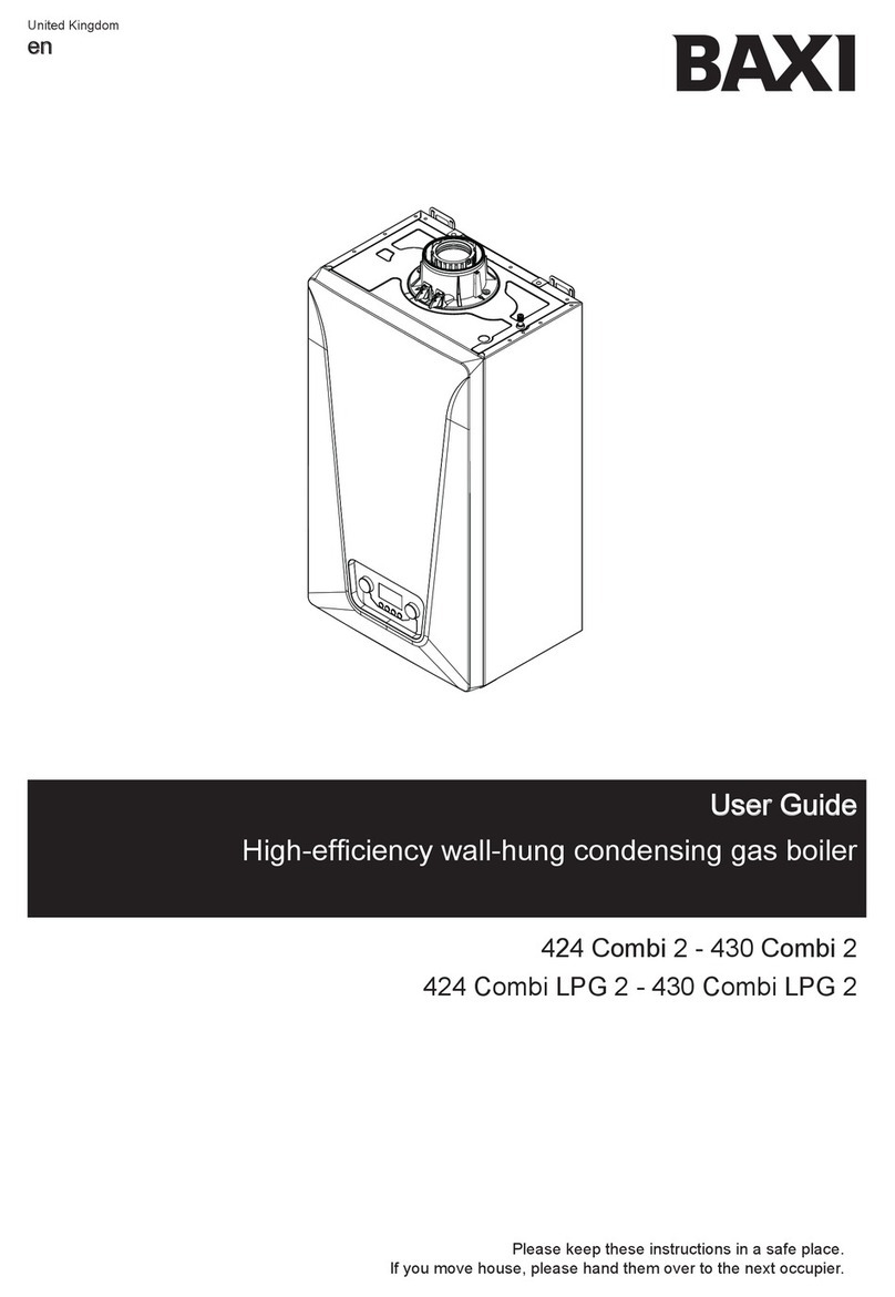 Baxi COMBI 424 User manual