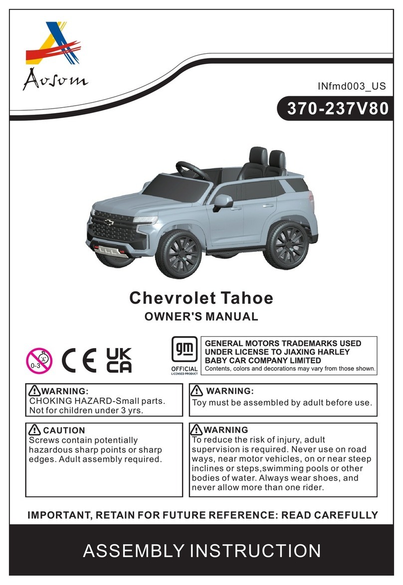 Avson 370-237V80 owner's manual