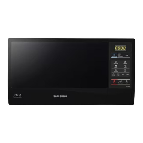 Samsung ME732KD Owner's instructions & cooking guide