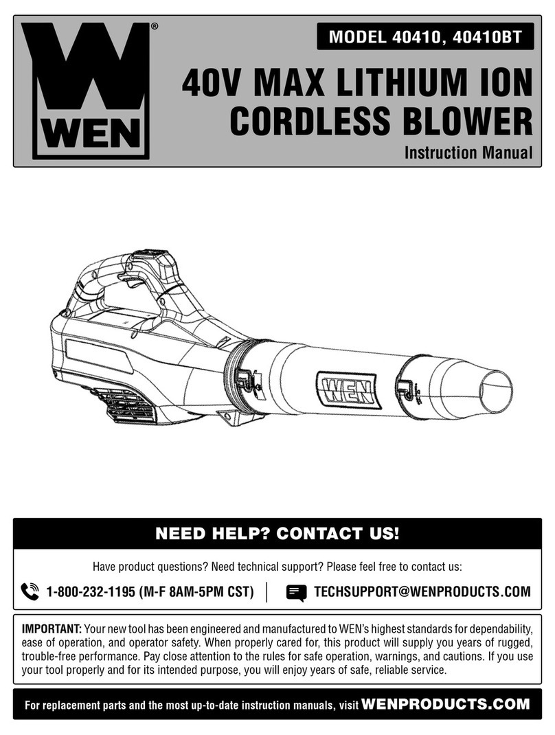 Wen 40410BT User manual